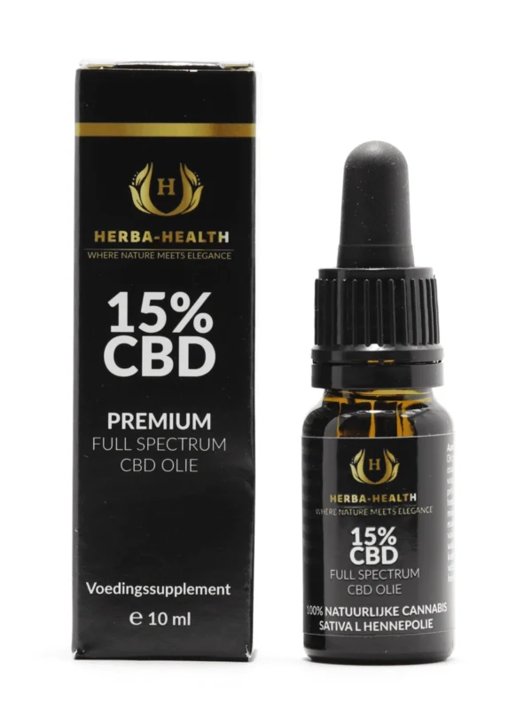 Herba Health CBD olie 15% full spectrum 10 ml