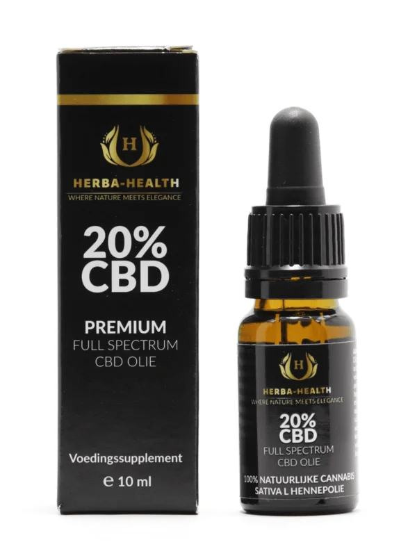Herba Health CBD olie 20% full spectrum 10 ml