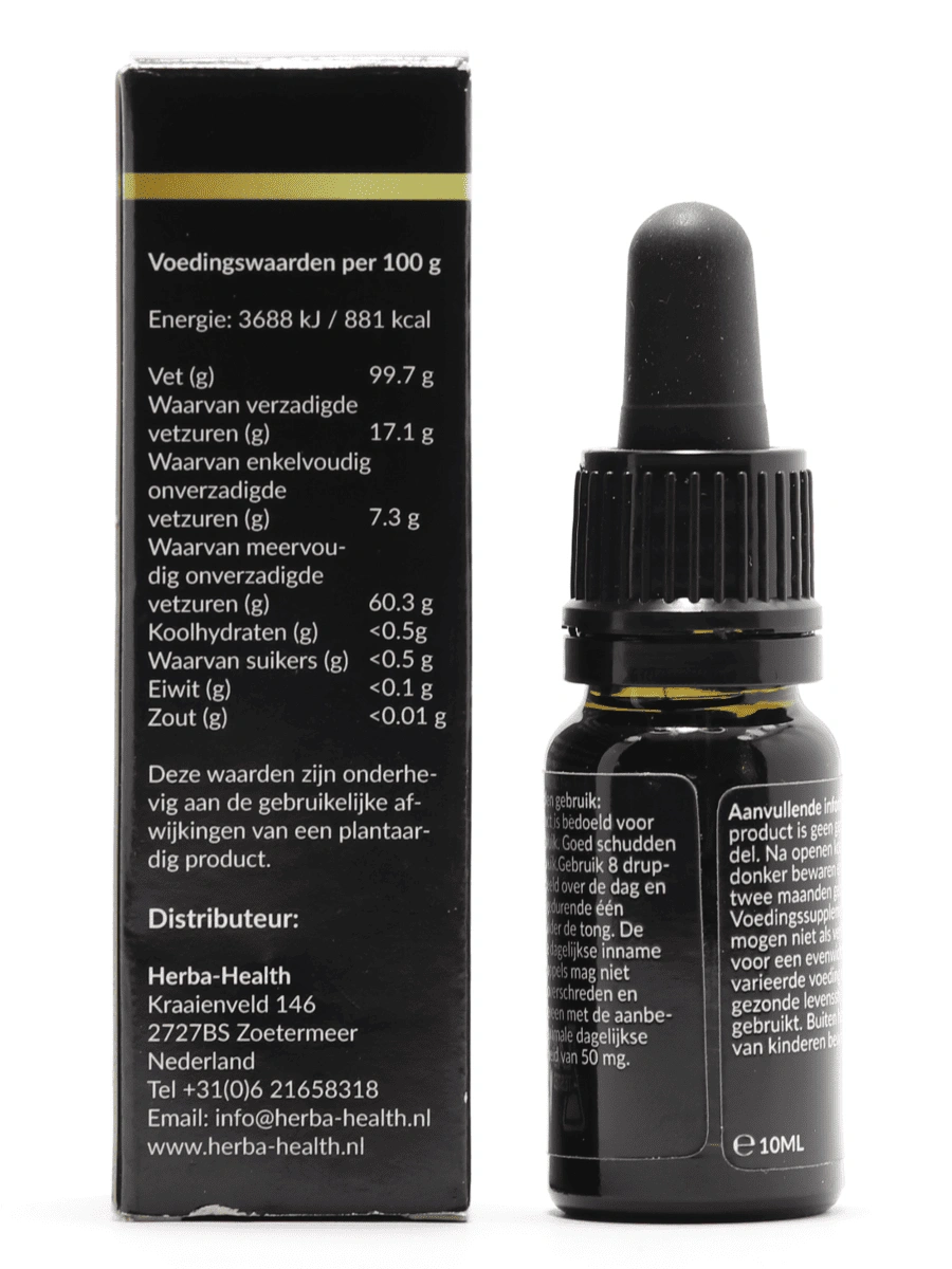 Premium Full Spectrum CBD Olie Back Premium Full Spectrum CBD Olie Back