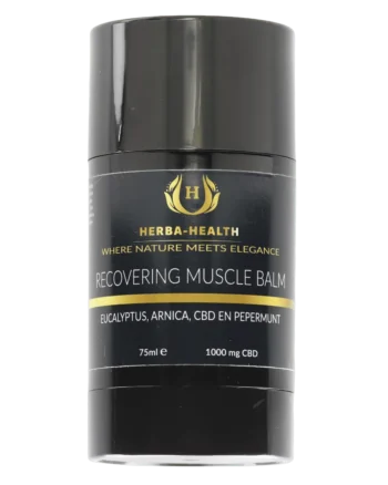 CBD sportbalsem stick Muscle Sports Balm Black Stick 75ml 1000mg CBD