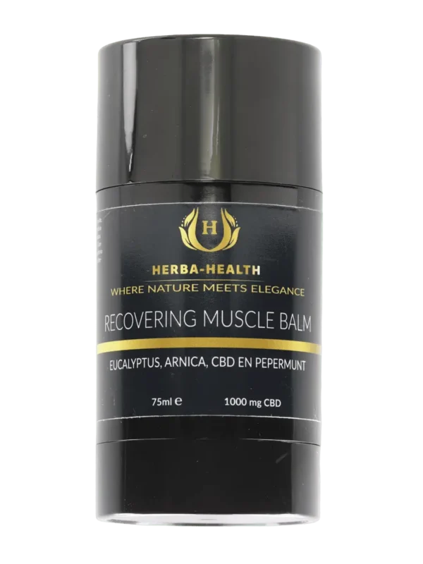 CBD sportbalsem stick Muscle Sports Balm Black Stick 75ml 1000mg CBD