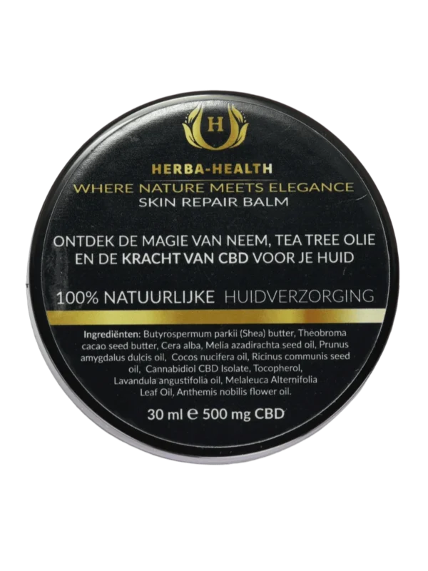 Herba Health Skin Repair Balm 30ml 500mg CBD