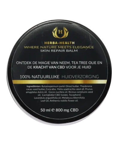 Herba Health Skin Repair Balm 50ml 800mg CBD