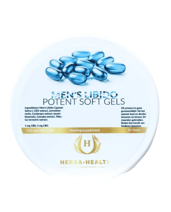 Herba Health Men’s Libido Potent Soft Gels 30 stuks