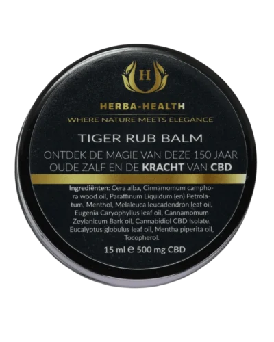 Tiger Rub Balm 15ml Front